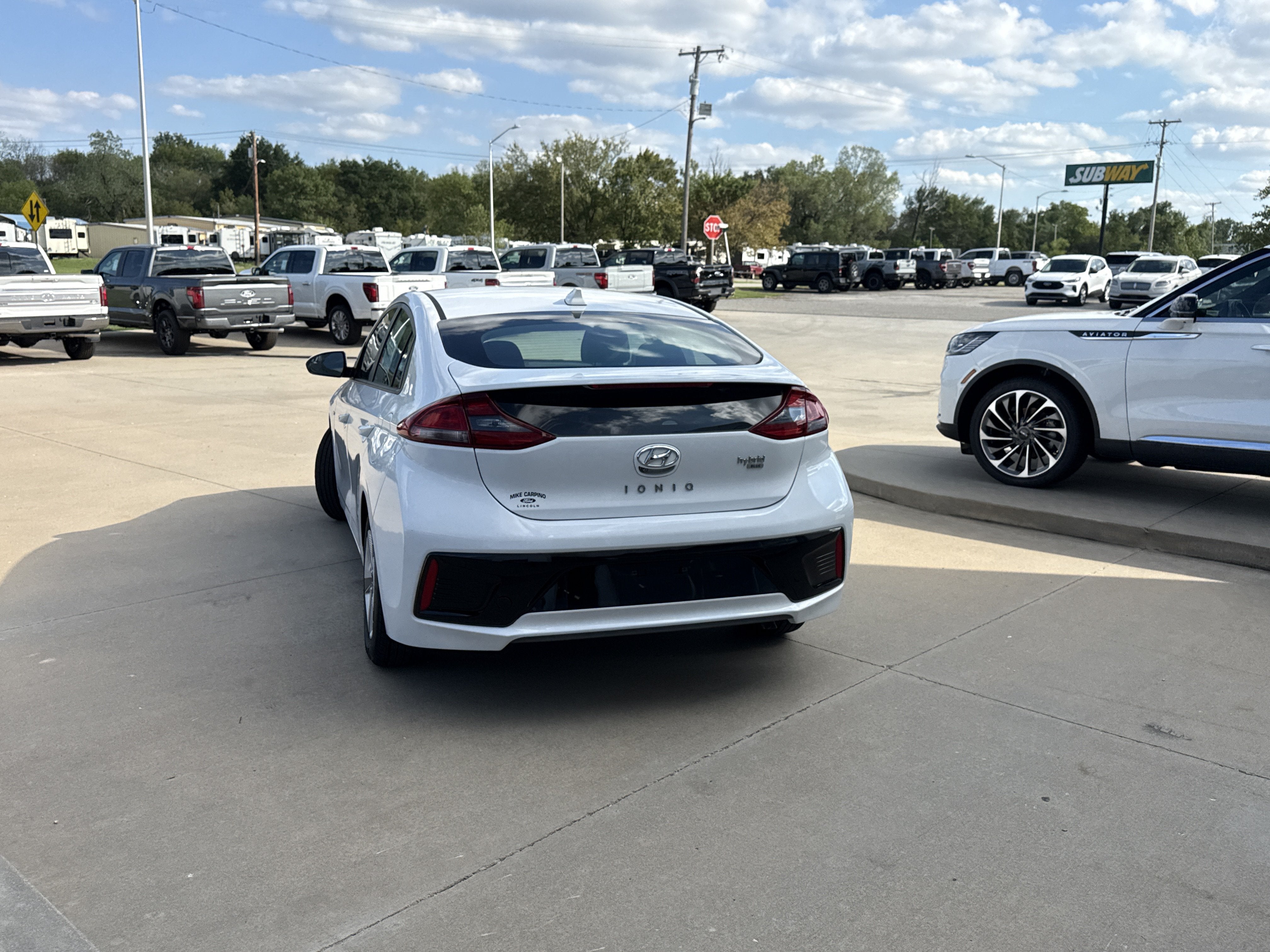 2018 Hyundai Ioniq Hybrid Blue