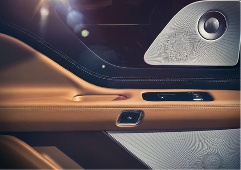 An array of available audio speakers are shown in a 2023 Lincoln Aviator® SUV