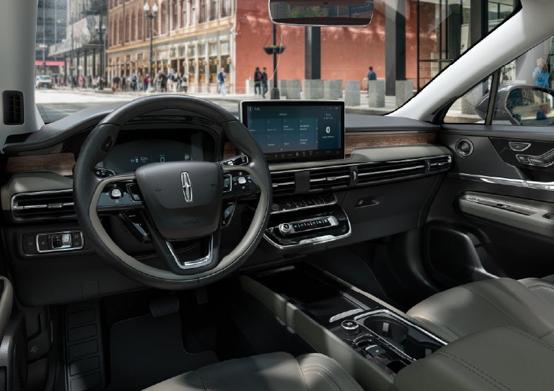 The interior dashboard of 2026 Lincoln Corsair® SUV is shown here. | Mike Carpino Lincoln in Pittsburg KS
