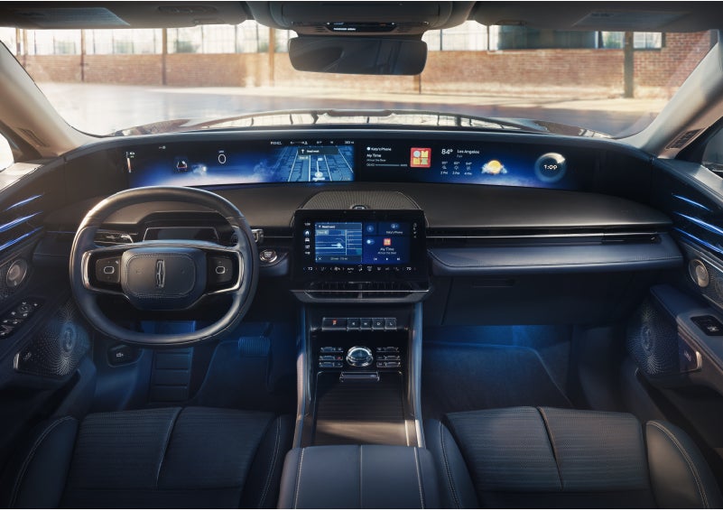 The panoramic display is shown in a 2026 Lincoln Nautilus® SUV. | Mike Carpino Lincoln in Pittsburg KS
