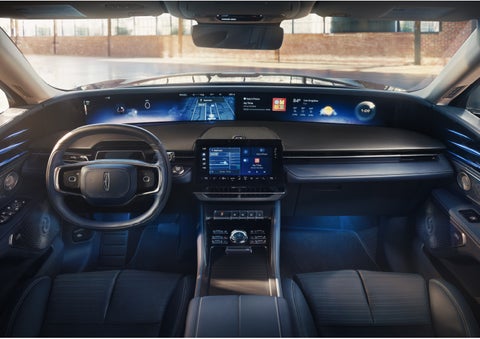 The panoramic display is shown in a 2026 Lincoln Nautilus® SUV. | Mike Carpino Lincoln in Pittsburg KS